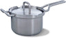 BK sauce pan with lid - Q-Linair Master - stainless steel - ø 16 cm / 2 liters