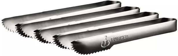 Forged Serving tongs Churrasco - stainless steel - 4 pieces