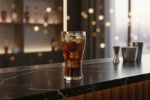 Coca Cola Glasses - Long drink glasses - Soft drink glasses - Transparent 370 ml - 4 pieces