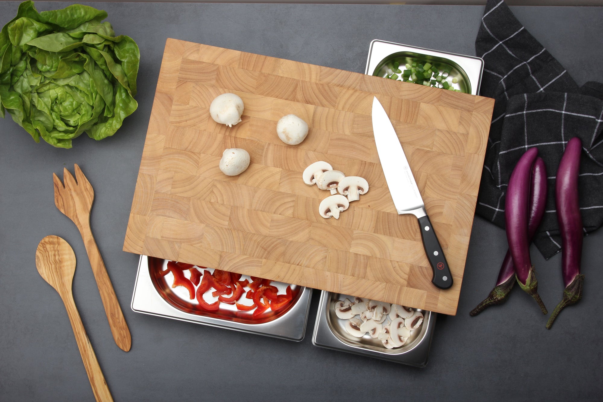 How do you maintain your wooden cutting board?