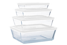 Pyrex Oven dish with lid - Cook & Freeze - 8 piece set