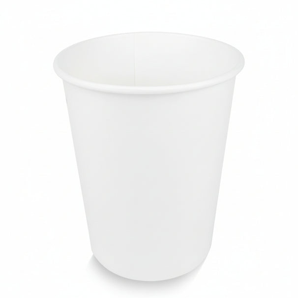Cookinglife Paper Coffee Cup Everyday Cardboard 230 ml White - Disposable 50 pcs