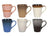 Studio Tavola coffee cups with handle Earth - 310 ml - 6 pieces