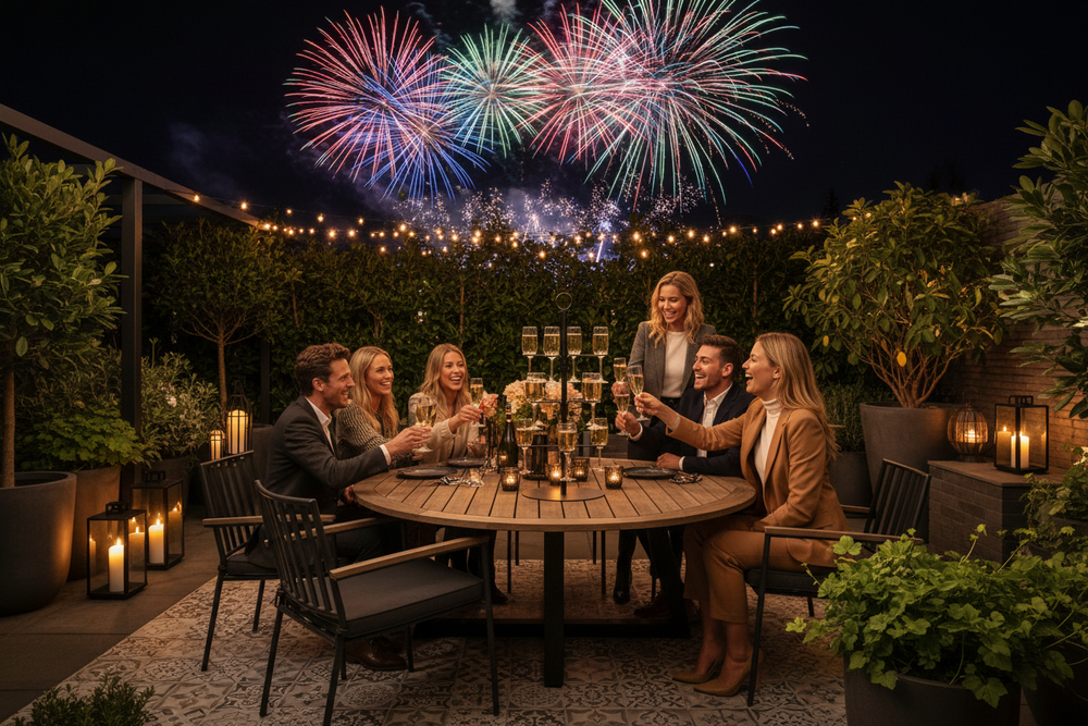 Cookinglife Cocktail tree for 12 glasses – Cocktail Tree & Etagere – Glass stand Serving tower – Black