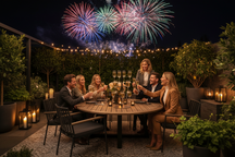 Cookinglife Cocktail tree for 12 glasses – Cocktail Tree & Etagere – Glass stand Serving tower – Black