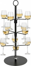 Cookinglife Cocktail Tree - for 12 glasses - Black