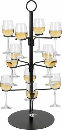 Cookinglife Cocktail Tree - for 12 glasses - Black