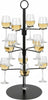 Cookinglife Cocktail Tree - for 12 glasses - Black