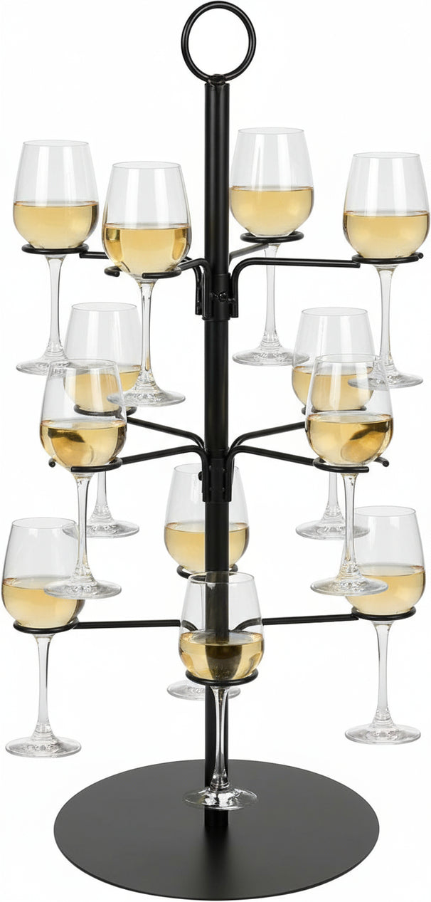 Cookinglife Cocktail Tree - for 12 glasses - Black