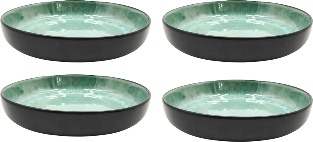 Cookinglife Deep plates Borneo ø 22 cm - 4 Pieces