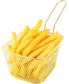 Cookinglife Fries basket Basket Gold 14 x 11 x 7 cm
