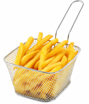 Cookinglife Fries basket Stainless Steel 14 x 11 x 7 cm