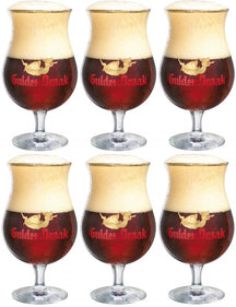 Gulden Draak Goblet Beer Glass 330 ml - 6 Pieces