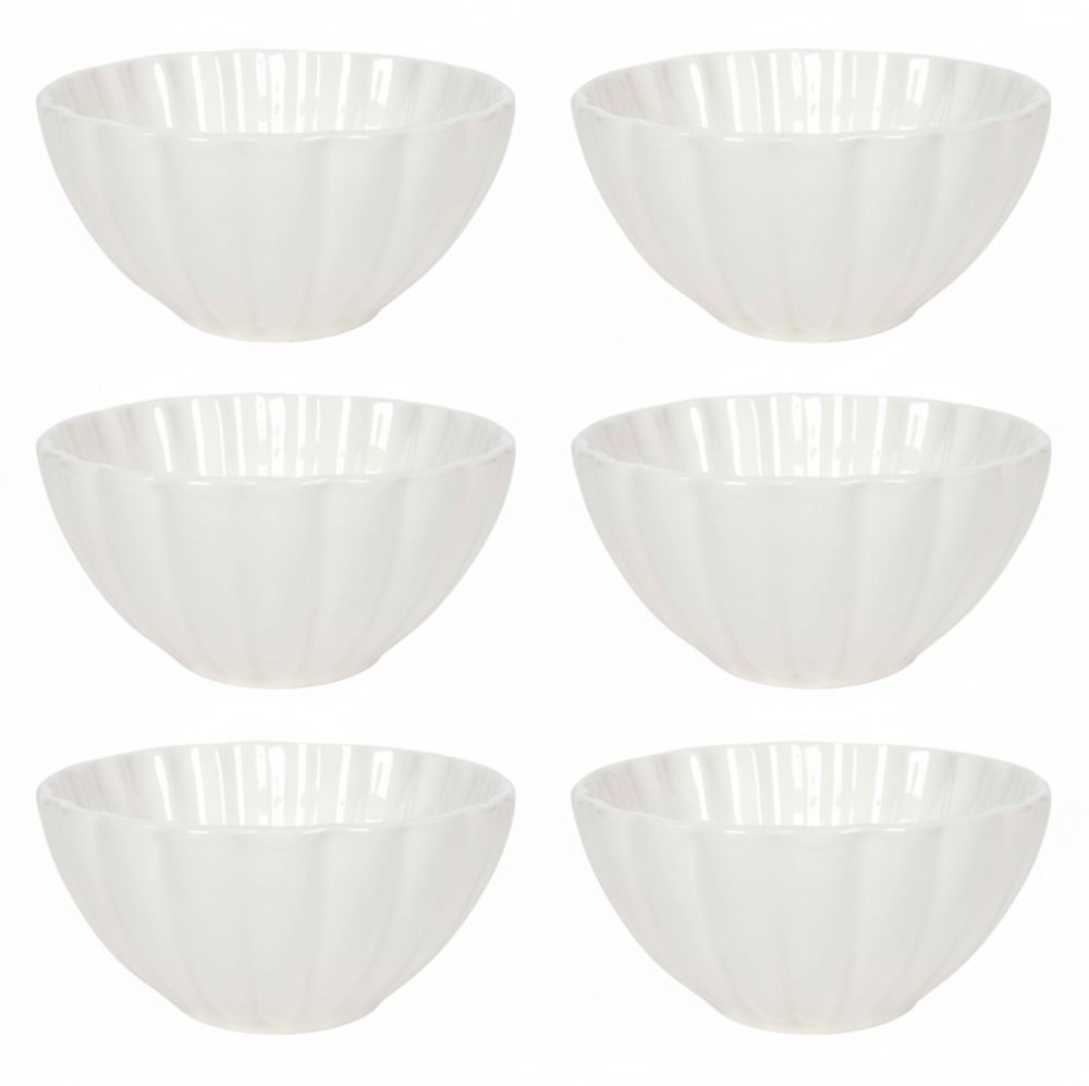 Cookinglife Soup Bowls / Bowls Cardida Off White ø 14 cm - 6 pieces