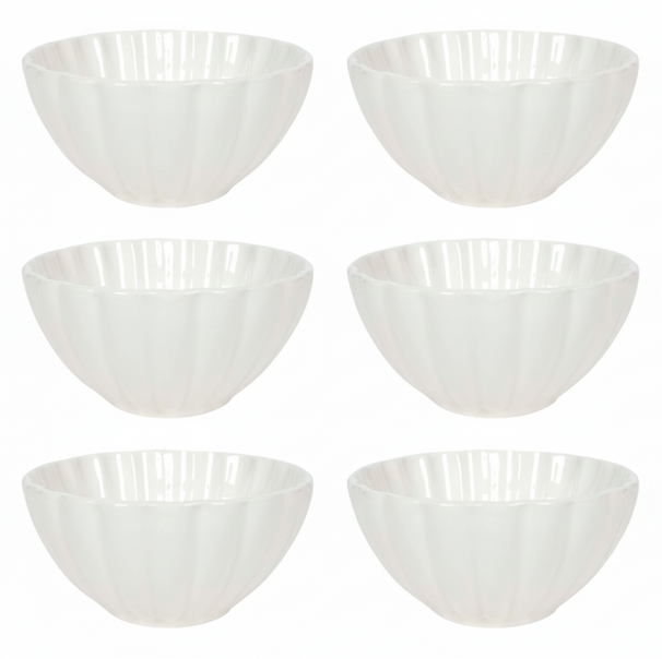 Cookinglife Soup Bowls / Bowls Cardida Off White ø 14 cm - 6 pieces