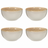 Cookinglife Soup Bowls / Bowls Serene Sand ø 14 cm - Pottery - 4 pieces