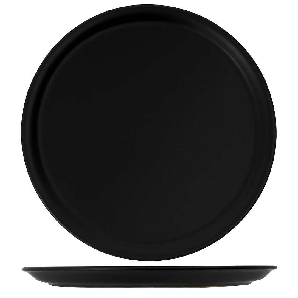 Cookinglife Pizza Plates Black ø 30 cm - 4 pieces