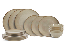 Cookinglife Dinnerware Set Sabi Beige 18-piece / 6 people - 6 dinner plates, 6 side plates, and 6 bowls