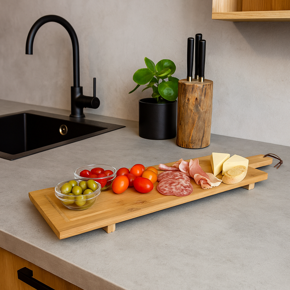 Cookinglife Serving Board XL - Bamboo - 88 x 26 cm