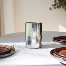 Cookinglife Wine Cooler Chrome Stainless Steel ø 12 x 18 cm