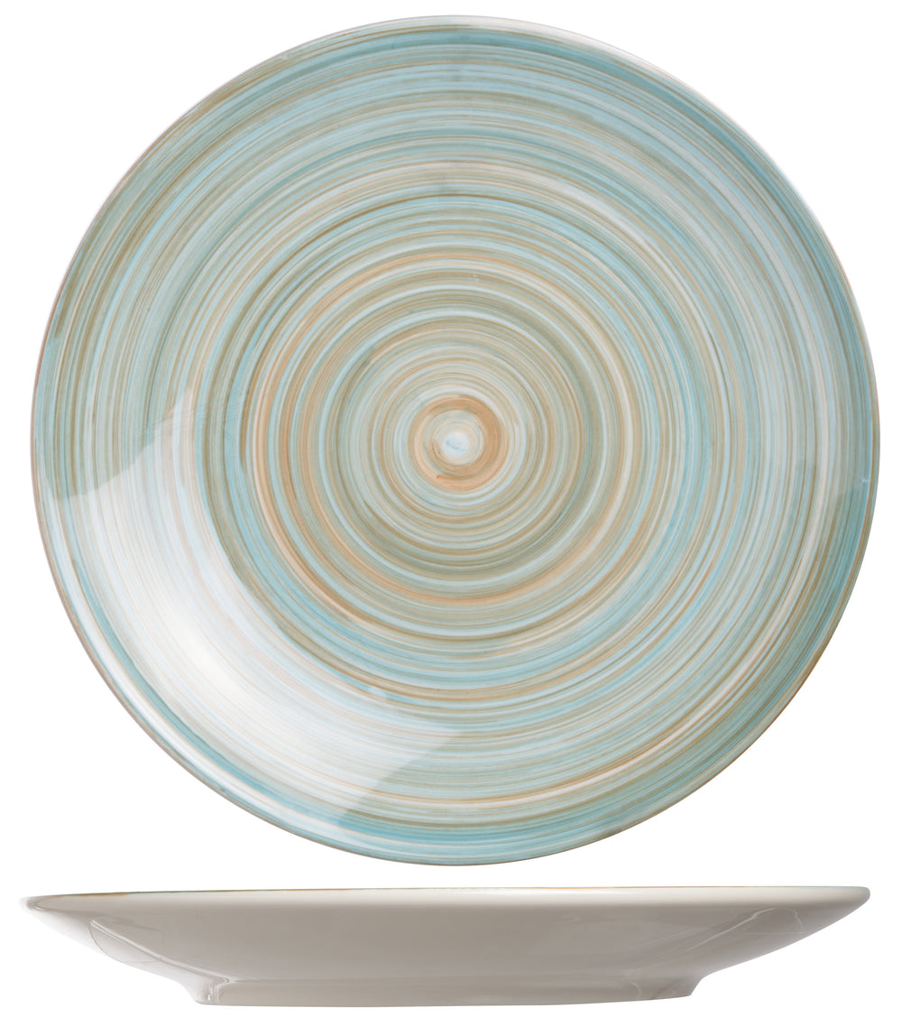 Cosy & Trendy Dinner Plates Turbolino Blue ø 27 cm - 6 pieces