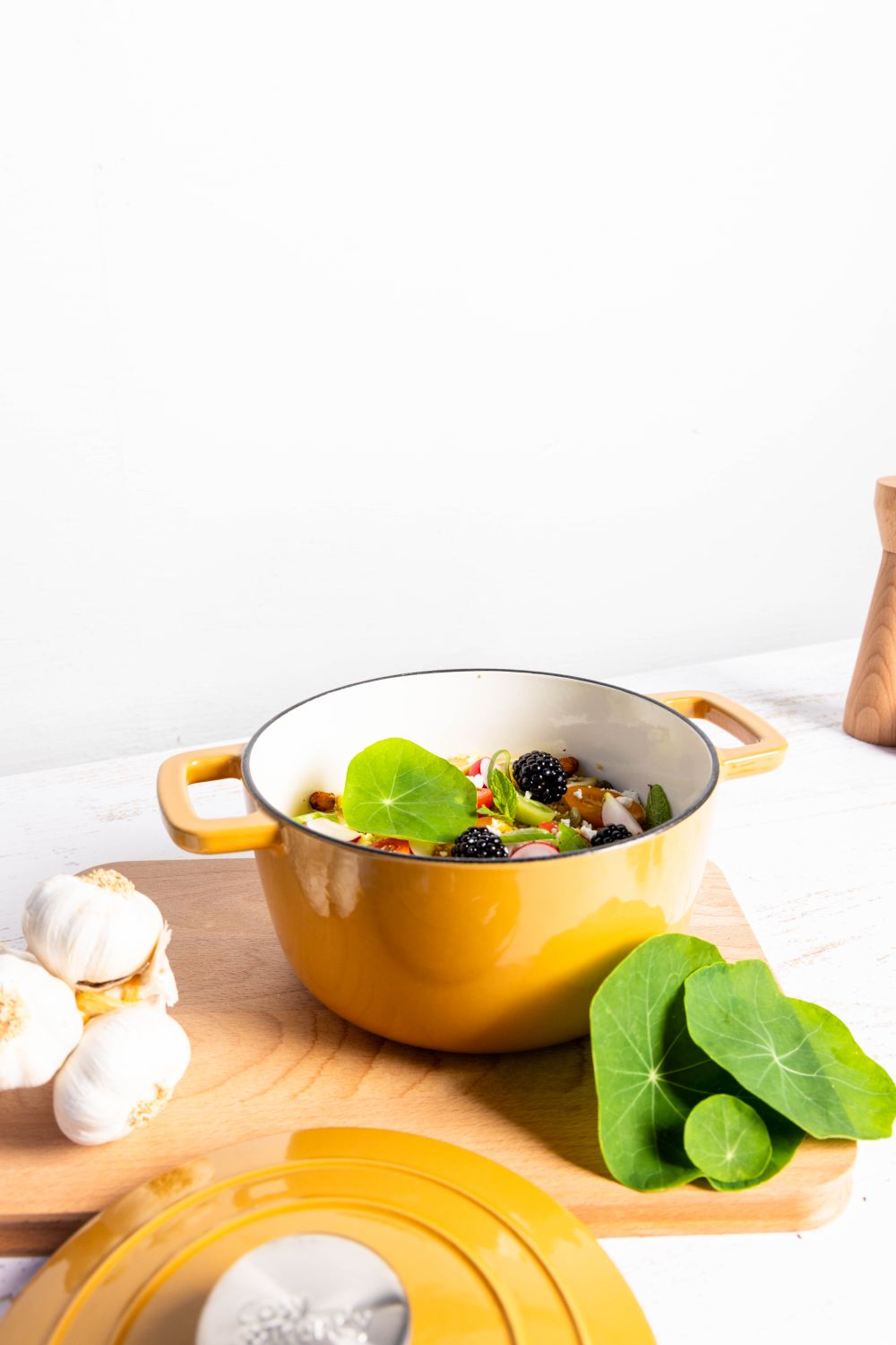 Cosy & Trendy Casserole Fontestic Cast Iron Amber Gold Ø 28 cm / 8 Liter - Enamelled