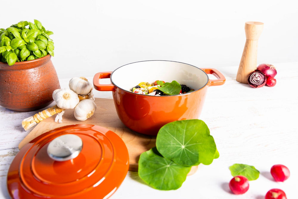 Cosy & Trendy Casserole Fontestic Cast Iron Rust Ø 28 cm / 8 Liter - Enamelled