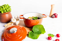 Cosy & Trendy Casserole Fontestic Cast Iron Rust Ø 28 cm / 8 Liter - Enamelled