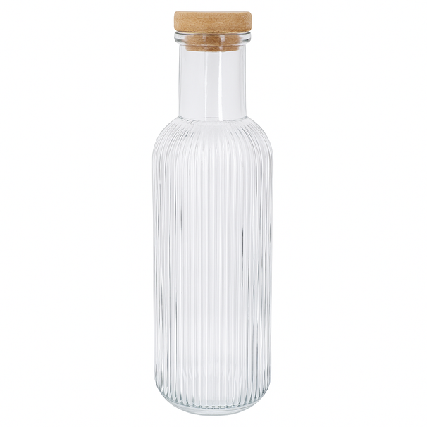 Cosy & Trendy Water Carafe - Carafe with Cork - Raya - Transparent - 1 Liter