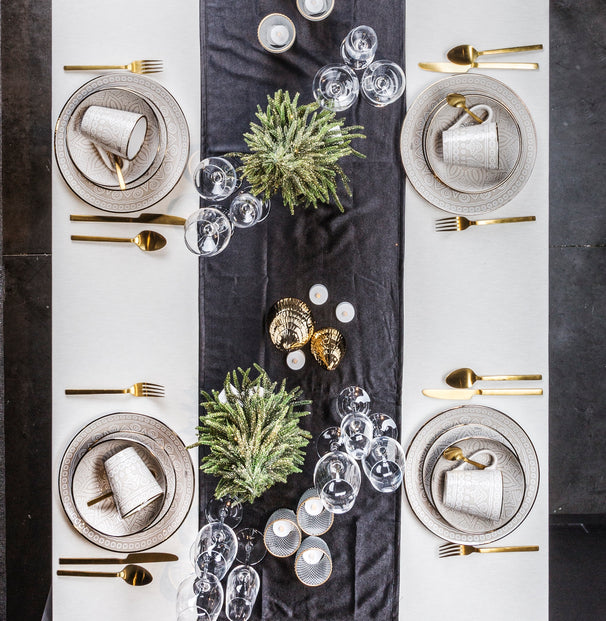 Cosy & Trendy Deep Plates / Pasta Bowls Murano Beige ø 18.5 cm - 6 pieces