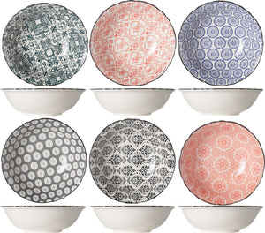 Cosy & Trendy Delirio Bowls ø 15 cm - 6 pieces