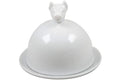 Cosy & Trendy Butter dish - Porcelain - White - ø 9.5 cm