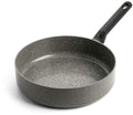 BK sauté pan - Sauteuse -with lid - Granite - ø 28 cm / 4.2 liters -. Ceramic non-stick coating