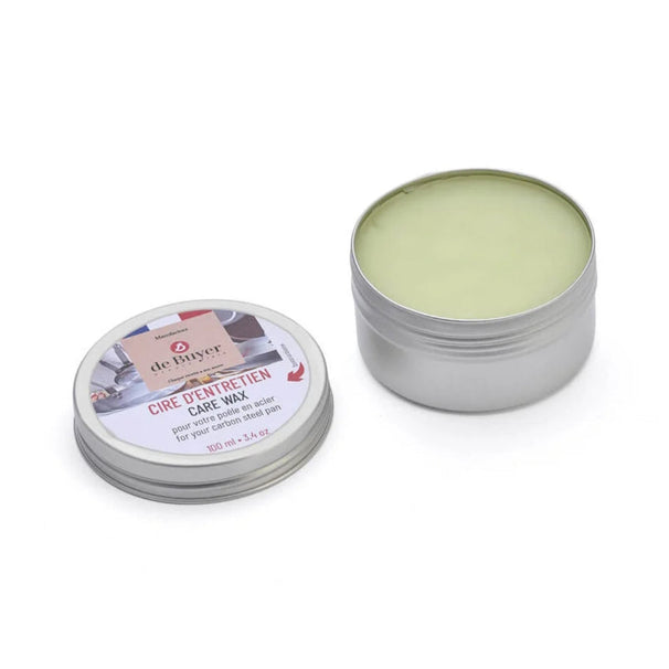 De Buyer Seasoning / Maintenance Wax for Steel Pans - 100ml