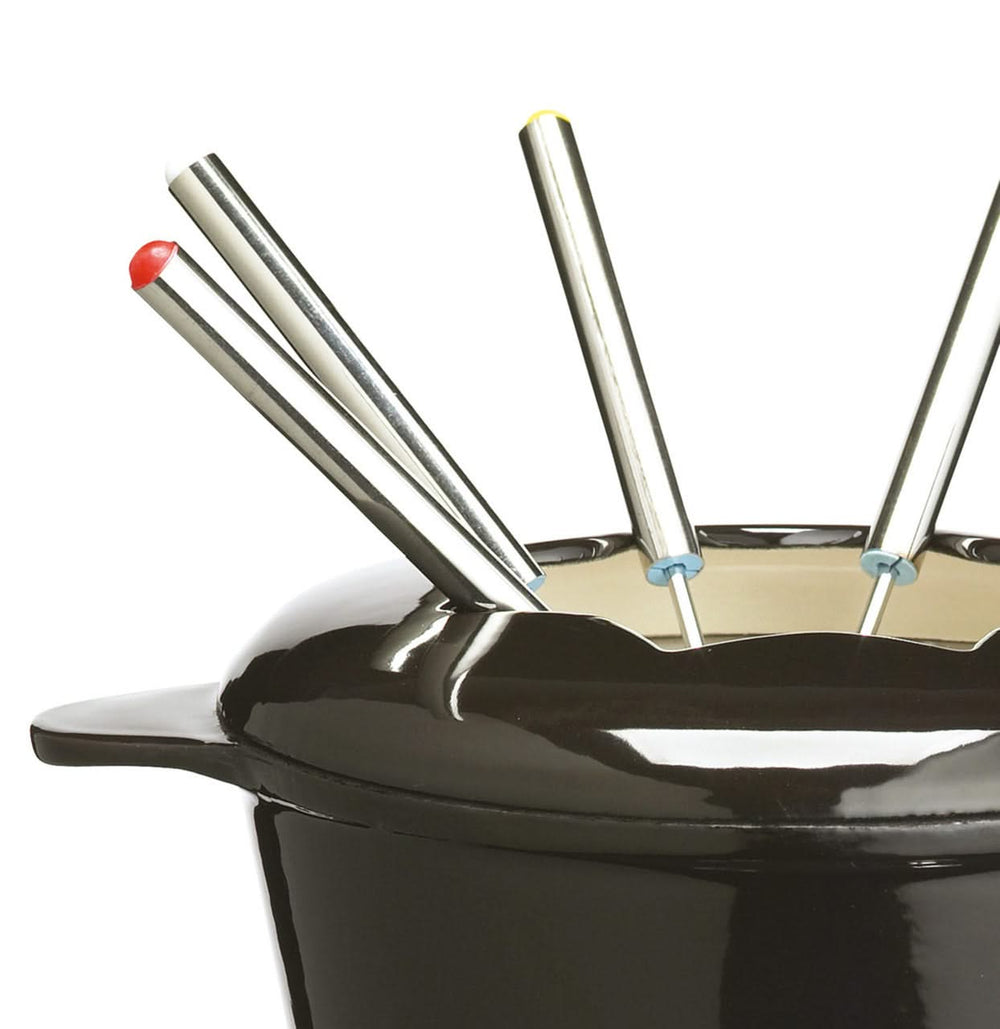 MasterClass Fondue set Cast Iron Black