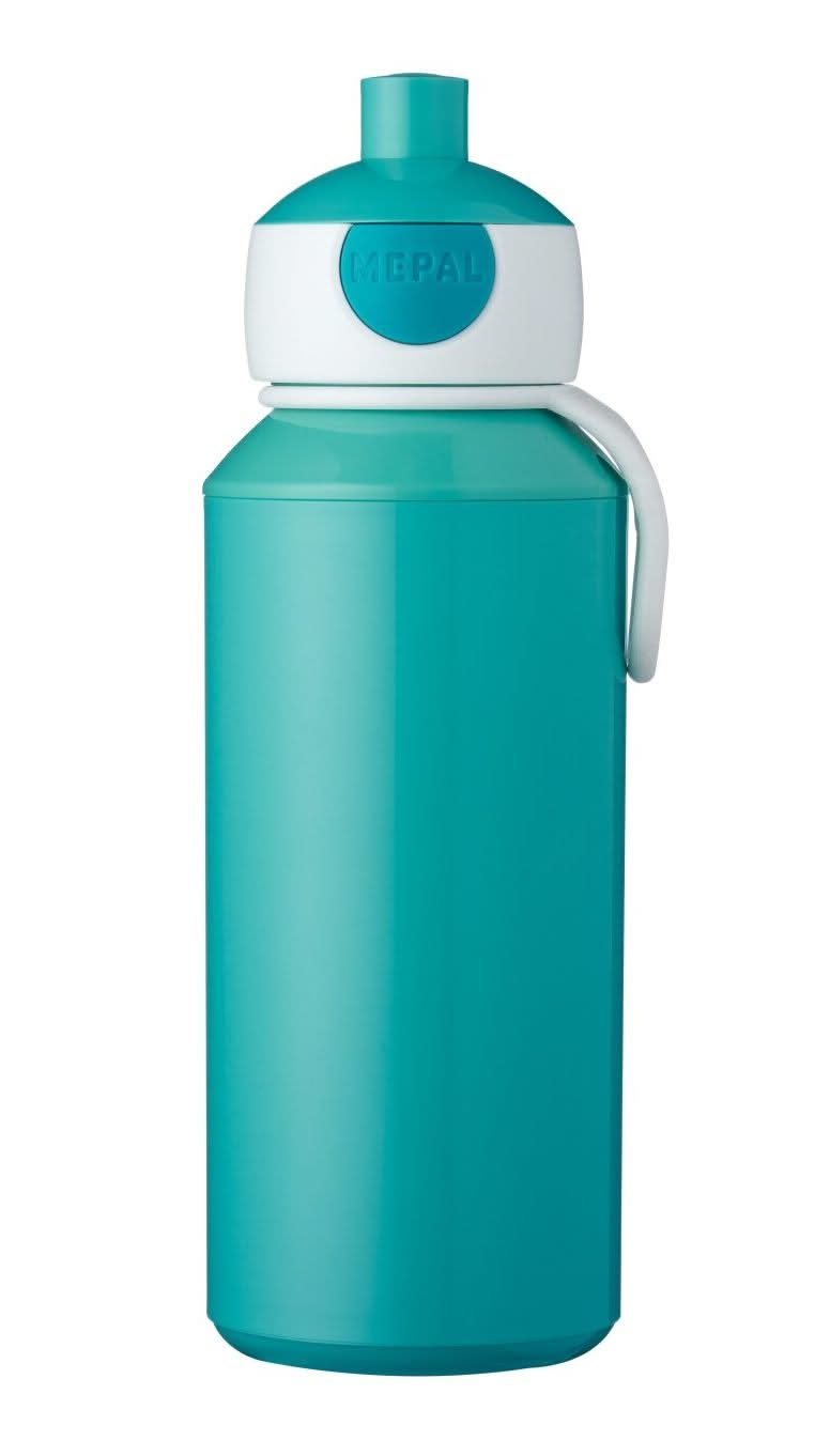 Mepal Water Bottle / Drink Bottle Campus Pop-up Turquoise 400 ml