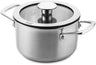 DUCQ Cooking pan - Downdraft - stainless steel - ø 16 cm / 1.5 liters