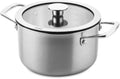 DUCQ Cooking pan - Downdraft - stainless steel - ø 20 cm / 3 liters