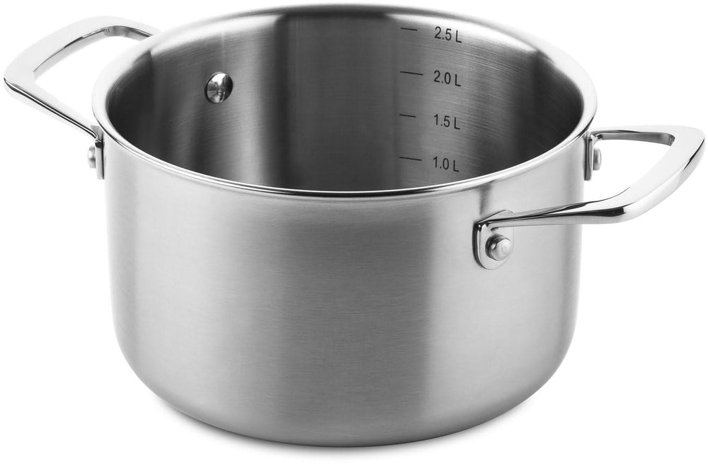 DUCQ Cooking pan - Downdraft - stainless steel - ø 18 cm / 2 liters