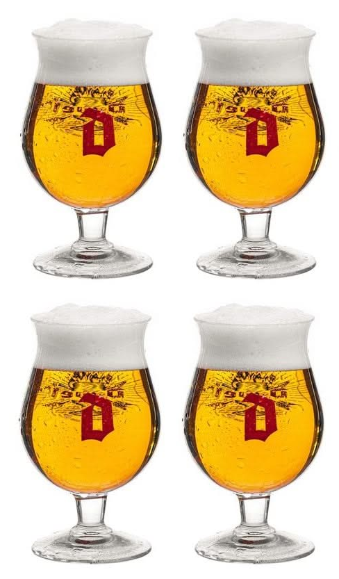 Duvel Beer glasses Tulip - 330 ml - 4 pieces