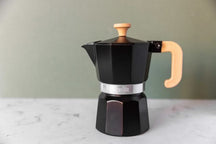 La Cafetière Percolator Venice Aluminum / Black - 290 ml / 4 cups