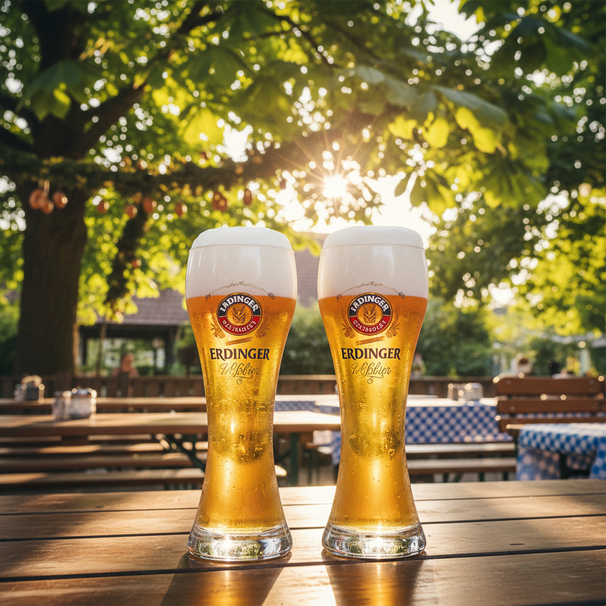 Erdinger Beer glass Weizen - 500 ml - 2 pieces