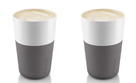 Eva Solo Latte Macchiato Cup Elephant Grey 360 ml - 2 Pieces