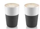 Eva Solo Latte Macchiato Cup Black 360 ml - 2 Pieces