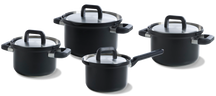 BK Cookware set Flow Cool - Black / stainless steel - 4 piece set