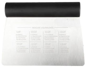 KitchenAid All-Purpose Scraper and Dough Cutter Core Stainless Steel 18 cm - Bench Scraper