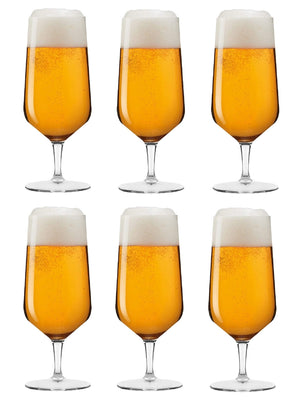 Leonardo Beer glasses Puccini - 410 ml - 6 pieces