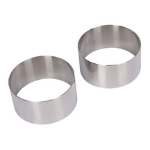 KitchenCraft Cooking rings - 3 cm / ø 7 cm - 2 Pieces