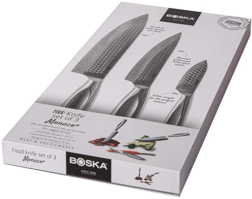 Boska Knife Set Monaco+ 3-Piece