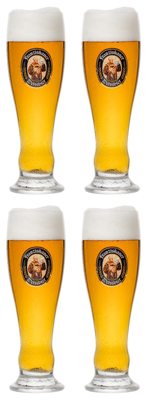 Franziskaner Beer glasses Weizen - 500 ml - 4 pieces